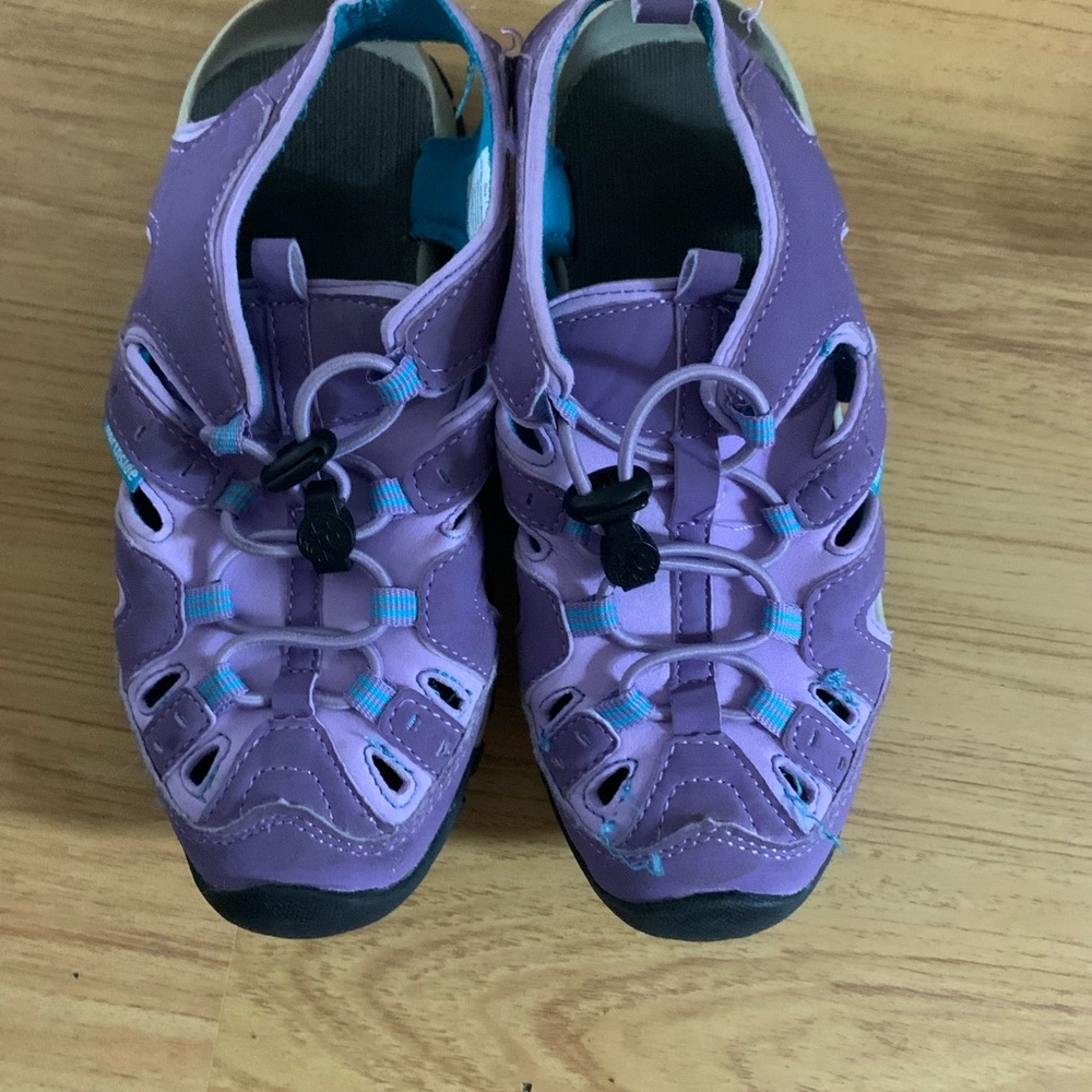 Northside Girls Fishermen Sandals Purple Size 1